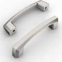 Amerdeco 10 Pack Brushed Satin Nickel Cabinet Pulls 3 Inch(76MM) Hole Centers Kitchen Cabinet Handles Hardware Kitchen Handles for Cabinets Cupboard Handles Drawer Pulls ZH0032
