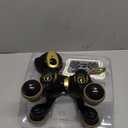 Ruko 18011 Robot Dog Toy, Smart Interactive Puppy with 30+ LED Faces, Remote & Gesture Control, Programmable Electronic Pet for Kids Ages 38, Black & Gold