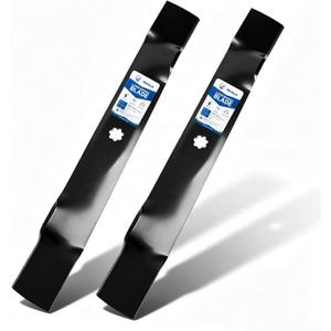 42 Inch Mulching Mower Blades Compatible with John Deere D100 D105 D110 D125 E100 S100 LA105 LA115 LA125, Fits 42" Deck Riding Lawn Tractor, Compatible with GX22151 / GY20850 / AM141033