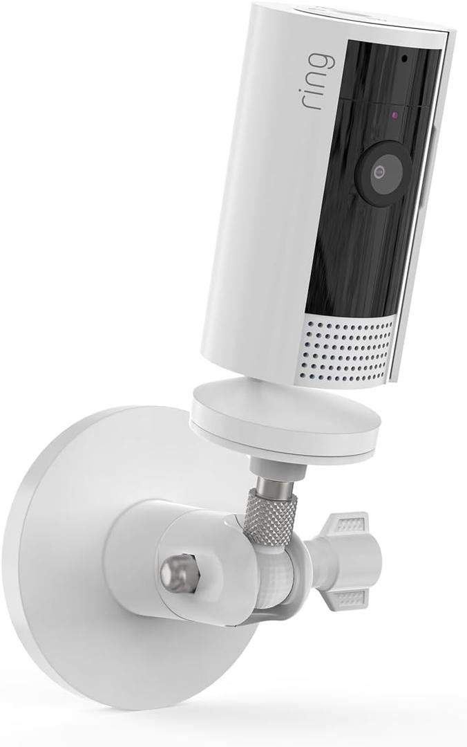 Universal Magnetic Wall Mount for Ring Indoor Cam - No-Drill Adjustable Accessories for Ring Indoor Cam, Stick Up Cam and Cameras