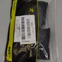 FitsT4 Sports Volleyball Arm Sleeves for Girls Passing Forearm Sleeves with Protection Pads and Thumbhole for Youth (10", Black)