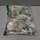 Artoid Mode Brown Poppy Floral Leaves Fall Placemats Set of 4, 12x18 Inch Seasonal Spring Table Mats for Party Kitchen Dining Decoration