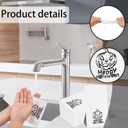 Nervure 100PCS Halloween Paper Napkins - White Disposable Napkins with Black Pumpkin - Paper Hand Towels Decorative Dessert Dinner Hand Napkin for Halloween Party Home Kitchen Bathroom