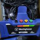 Westinghouse WPX3200e Electric Pressure Washer, 3200 Max PSI and 1.76 Max GPM, Universal Motor, Onboard Soap Tank, Spray Gun and Wand, 5 Nozzle Set, for Cars/Fences/Driveways/Homes/Patios/Furniture