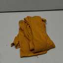 iEvolve Cotton Knitted Baby Swaddle Blanket with Hat Headband Set Newborn Swaddle Wrap Receiving Blankets for Baby Girl Boy 35" x 35"(Ginger)