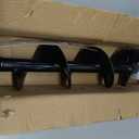 Auger Drill Bit for Planting - 4"X16" Heavy-Duty Auger Post Hole Digger for Fence - 3/8" Hex Drive Drill