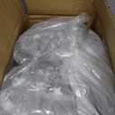 BYBYME Portable Toddler Travel Bed - Waterproof Foldable Floor Crib with Washable Fitted Sheet - Ideal Folding Toddler Cots for Sleeping and Sleepovers (Dark Grey)