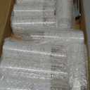 Nimiko Flickering Flameless LED Candles, 9 Pcs with Embedded Star String, Acrylic LED Pillar Candles with Remote, Suitable for Home Decoration (White)