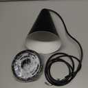 Dijiahua Black Pendant Lights 3 Pack for Kitchen Island,Small Modern Industrial Chandeliers with Cone Metal Shade,Mini Adjustable Cord Hanging Lighting Fixtures for Over Sink,Bar,Dining Room