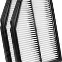 2-Pack Engine Air Filter Fits for Honda CR-V 2.4L 2016 2015 Air Filter Replacement 17220-5LA-A00 Car