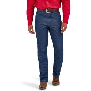 Wrangler Men's Cowboy Cut Slim Fit Jean (30W x 30L, Rigid Indigo)