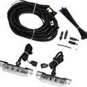 1 Set Truck Cargo Bed LED Light Kit for Dodge for Ram 1500 2500 3500 82214870AB Car Pickup Cargo Bed LED Light Kit with Harness IP67 Waterproof 5182673AA 5182672AA Durable Material