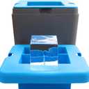 Crystal Clear Ice Cube Maker, 4 Large 2"x2"x2" Ice Cubes for Cocktails and Drinks, Silicone Mold for Pure, Bartender-Quality Ice - Great for Hosting and Entertaining, Whiskey Gifts for Men