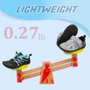 L-RUN Toddler Sneakers Boys Girls Barefoot Summer Walking Shoes Toddler Boy Tennis Shoes Mesh Lightweight (4-4.5 Toddler)