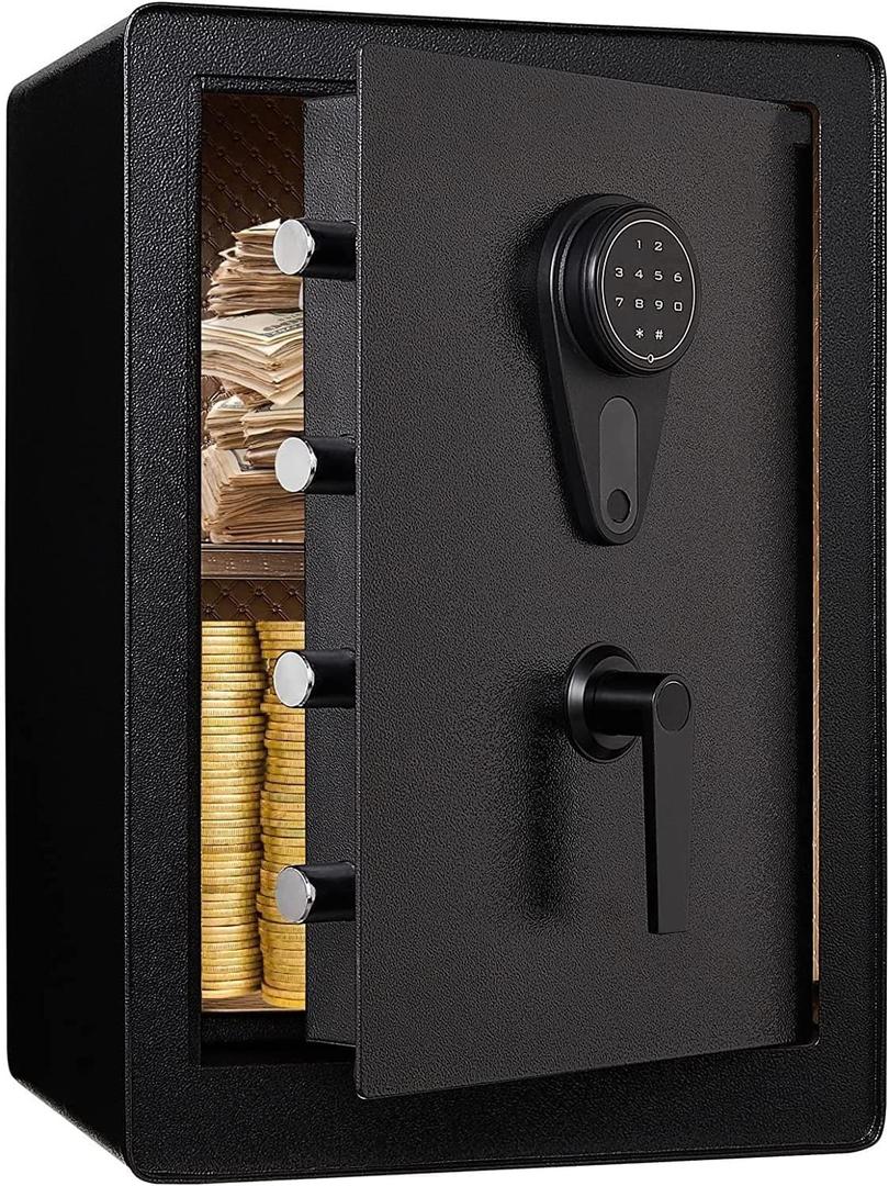 Safe Cabinet Safes 2.25 Cubic Feet Home Safe Digital Combination Lock Safe With Keypad Led