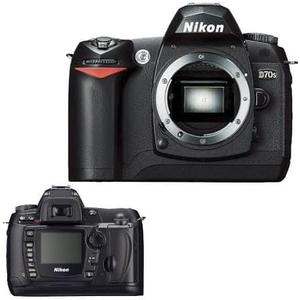 Nikon D70S 6.1MP Digital SLR Camera (Body Only)