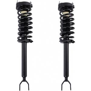 TRQ Front Strut and Spring Assembly Set Loaded Compatible with 06-09 Mercedes Benz E350 RWD 07-11 CLS550 06 CLS500 Without AirMatic Suspension Models