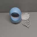 Quiet & Safe Indoor Fruit Fly Trap, Fan-Powered Insect Catcher for Kitchen - Kills Gnats, Mosquitoes, Moths, Flies with Light & Sticky Glue, Child and Pet Friendly