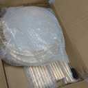 ANABIUP 3pcs Gold Metal Cylinder Pedestal Stand, Round Display for Wedding & Party Decor, Cake Plant Vase Stand, Birthday Backdrop Column