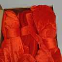 Christmas Decorations - 6 Ft Red Velvet Bow Garland - Xmas Decor for Mantel Fireplace Shelf Cabinet Stand Door Window Frame Bedroom Living Room Home Entryway Indoor Holiday Decoration