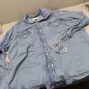 Amazon Essentials Men's Long-Sleeve Denim Shirt Size XXL