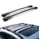 Roof Rack Cross Bars for Subaru Crosstrek 2013-2017 Aluminum Roof Racks for Subaru Impreza 2012-2016, 150lbs Capacity Rooftop Luggage Rack Cargo Bars for Canoe Bike Kayak Snowboard Skiboard