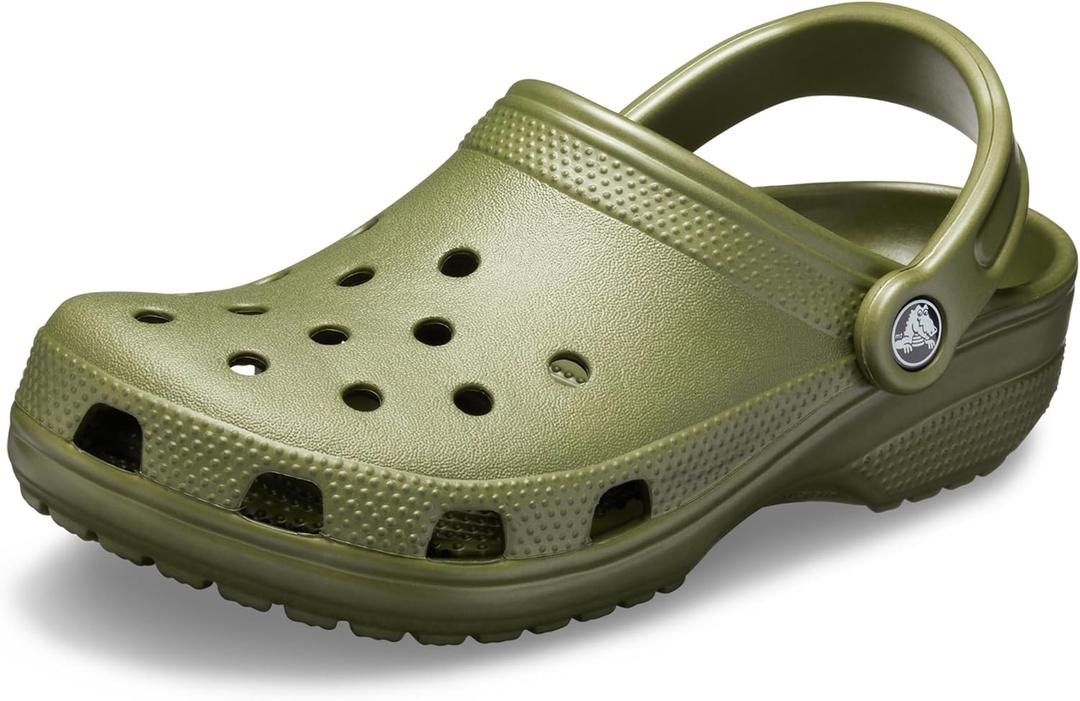 Crocs Unisex Adult Classic Clog (13 Women/11 Men, Army Green)
