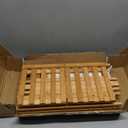 ROSSNY 48 Inch Talll Plant Stand Indoor, 6 Tier 7 Potted Bamboo Plant Stands for Indoor Plants, Corner Plant Stand, Plant Shelf For Indoor, Tiered Plant Stands, Indoor Plant Holder, Natural