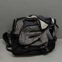 adidas Unisex Foundation Backpack for Laptop, Large Durable Athletic Gym Bag (OSFA, Jersey Onix Grey/Black)