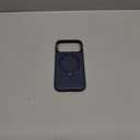 TORRAS Q3 Silicone 360 Spin for iPhone 17 Pro Case with Stand, Fit for MagSafe, Magnetic Ring Kickstand with Camera Control, Liquid Silicone Rubber Soft Phone Case for iPhone 17 Pro 6.3'', Deep Blue