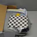 Move2Play, Montessori Inspired Wooden Kick & Play Baby Gym | Musical Piano | Tummy Time Activity Center | Play Mat for Newborns & Infants | Toys for Ages 0-6+ Months (Sky)