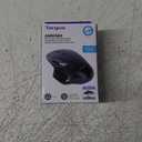 Targus Bluetrace Wireless Ergonomic Mouse, 2.4GHz Connection with USB and Laser Precision, 7 Functional Buttons, Black (AMW584GL)