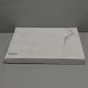 Modern Elegant 17.5"x12" Rectangle Glossy Silver Crocodile Faux Leather Tray Decorative Ottoman Coffee Table Display Perfume Dresser Kitchen Serving Tray with Silver Metal Handles by Home Redefined