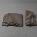Curtains 2 Pack Beige Size 44x46 inch ( no brand)