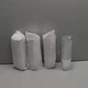 Goodluck 100PCS 10oz Plastic Cups for Party, Disposable Silver Plastic Cups, Cocktail Glasses for Wedding Thanksgiving, Christmas, and Parties