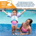 SwimWays Swim Trainer, US Coast Guard Approved Life Vest Kids Swim Vest, Arm Floaties & Life Jackets for Kids 33-55 lbs
