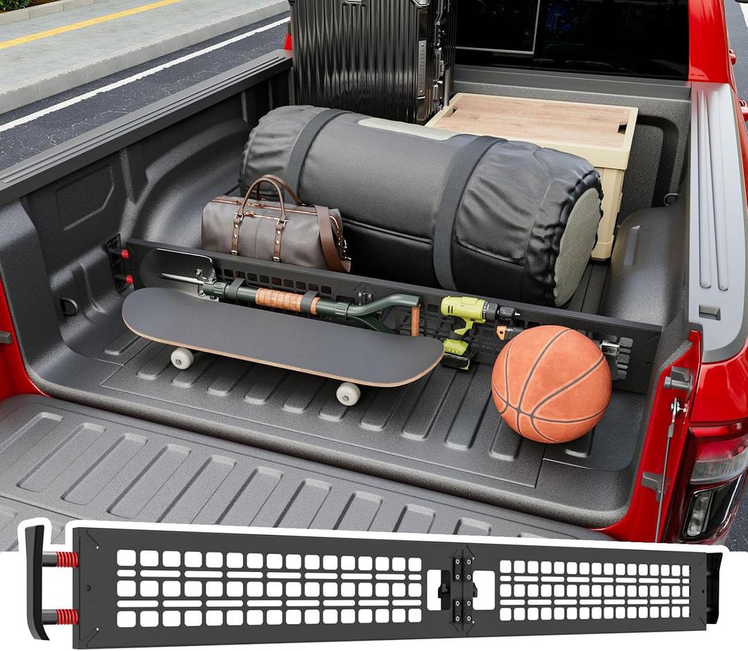 SZYANG Truck Bed Divider Compatible with 2019-2025 Dodge Ram 1500 Cargo Manager Molle Panel Truck Bed Organizer Replacement for 2019-2025 Dodge Ram Accessories