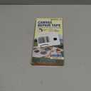 Canvas Repair Tape, 3.2 x 63 Inch Waterproof Heavy Duty Fabric Tape for Furniture, Self Adhesive Canvas Repair Patches for Boat Covers, Sofas, Tents, Louge Chairs, Canopy, Awning Khaki