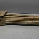 Jollybower 1/2" D 4 Feet Bamboo Stakes 50 Pack, Thicker Heavy-Duty Plant Stakes, Natural Garden Stakes for Bean, Tomato, Bean, Flowers,Trees Potted and Climbing Plant Support