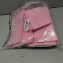 Criusia Drawer Organizer Clothes, 10 Pack Dresser Organizer for Baby Clothes, Underwear, Sock- Foldable Closet Organization and Storage Dividers Bins for Nursery, Bedroom (Pink)