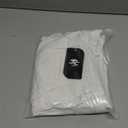 HUNGSON Mens Cargo Pants Drawstring Casual Hiking Pants Joggers Athletic Trousers Cotton Loose Straight Sweatpants for Men (30, White)