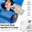 Bling Crystal AB Rhinestone Sheets Self Adhesive, 9.4x15.8 Inch Glitter Rhinestone Stickers Gems, Crystal Diamond Sticker for Car Craft DIY Decoration