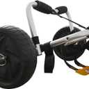100LBS Kayak Cart Canoe Carrier Trolley for Carrying Kayaks,Canoes,Paddleboards with Plastic Wheels