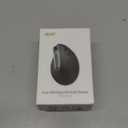 Acer Ergonomic Mouse Wireless, Vertical Computer Mouse for Office, Ergo Mice Rechargeable for Medium to Large Sized Hands, 2.4GHz USB Receiver, 800/1200/1600 DPI, 6 Buttons for Laptop, PC and Desktop