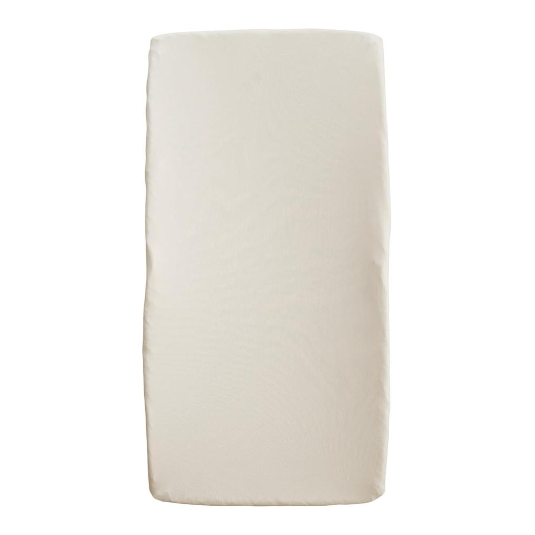 Caden Lane Changing Pad Cover, Ultra Soft, Breathable & Temperature-Regulating, Elastic Edges & Deep Pocket, Fits Standard Diaper Change Table Mats, Ideal for Baby Showers, Machine Washable, Oat Beige