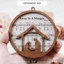 12" Christmas Nativity Advent Countdown Calendar Christ Centered Day Until Xmas Wooden Decor Jesus Religious Holiday Sign Christian Gift Decorations Wall Hanging Table Home Welcome Door PS08-12