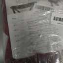 IVAPUPU 2 Pack 4FT Table Cloth for Rectangular Fitted Events Stretch Burgundy Table Covers Washable Spandex Tablecloth Protector for Party, Wedding, Cocktail, Banquet, Festival