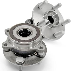 Pair 513287 Front Wheel Bearing Hub Assembly Compatible with Toyota Prius 2010-2015, for Toyota Prius Plug-in 2012-2015, for Lexus CT200H 2011-2017, Hub Bearing 5 Lug (OE Size)