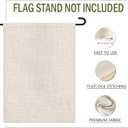 3 x Welcome Spring Summer Green Plants Decorative Garden Flag