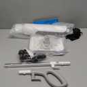 Hivroo F2 Steam Mop,12in1 Handheld Steam Cleaner,Powerful Detachable Steam Mop for Floor Cleaning,360ML Tank,15FT Power Cable,Scrubbing Steam Cleaner for Home,Hardwood,Tile,Grout,FurnitureWhite